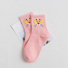 Load image into Gallery viewer, Women Socks Cartoon Character Cotton Socks Harajuku Female Cute Unisex Skatebord Socks Hipster Fashion Animal Print Ankle Socks