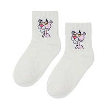 Load image into Gallery viewer, Women Socks Cartoon Character Cotton Socks Harajuku Female Cute Unisex Skatebord Socks Hipster Fashion Animal Print Ankle Socks