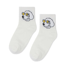 Load image into Gallery viewer, Women Socks Cartoon Character Cotton Socks Harajuku Female Cute Unisex Skatebord Socks Hipster Fashion Animal Print Ankle Socks