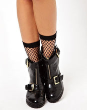 Load image into Gallery viewer, Party Hollow out sexy pantyhose female Mesh black women tights stocking slim fishnet stockings club party hosiery TT016